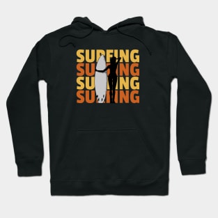 Surfing Silhouette Hoodie